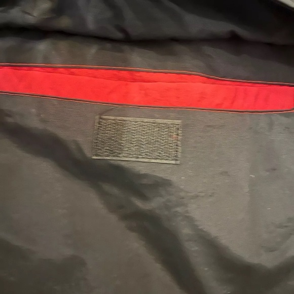 Starter Jacket Pullover Coat Black Red Size XL 019MN006 MSRP 225.00 - Picture 5 of 6